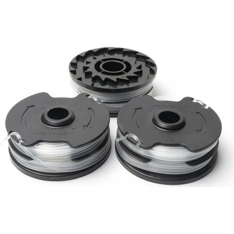 4pcs bobines de fil de rechange pour, fil de nylon de rechange pour coupe-bordures LIDL Parkside, coupe-bordures PRTA 20-Li A1,B2,C3,PRT 550 A1,A3,PRT 300 A1-2 x 4 m 1,6 mm (1/5)