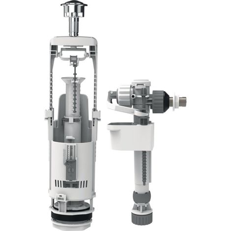 mécanisme de chasse - complet - etrier double touche - altech 4012082