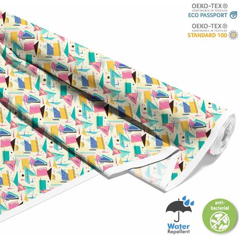 TISSUS DÉCORATIFS D'EXTÉRIEUR OXFORD - Motif Géométrique I DX3525 (1/5)