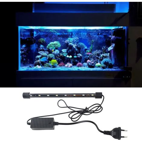 Lampe LED Aquarium Étanche pour Eau Douce et Marine Lumière Submersible pour Aquariophilie avec Couvercle - AUTRES (1/5)