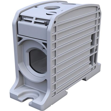 Connettore per binario filettato simblock STB 185 - Al/Cu, 87810, grigio (1/3)