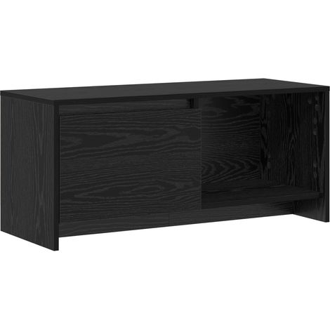 Ensemble meuble TV Banc TV Armoire TV Chêne noir 90 x 35 x 40 cm Bois d'ingénierie (1/5)