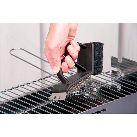 Brosse De Nettoyage Pour Barbecues 6x12,5x8cm Bbq (1/3)