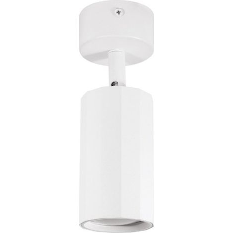 Plafonnier moderne orientable à led gea led gfa1600 gu10 en aluminium blanc