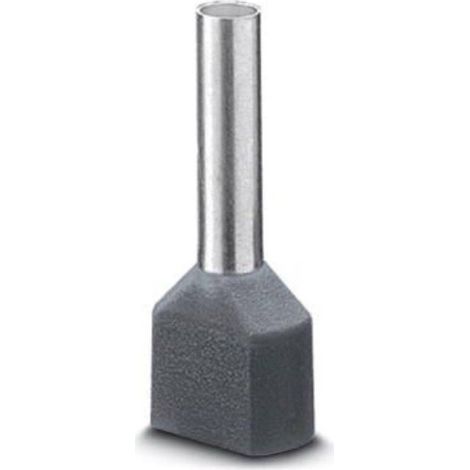Phoenix Contact 3200975 Capocorda doppio 0.75 mm² Parzialmente isolato Grigio 100 pz. (1/2)