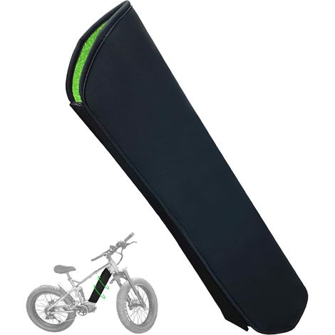 Housse de batterie étanche pour vélo électrique, protection réfléchissante contre le froid, étui de rangement isolant pour vélo électrique, vert 36 x 42 cm-AquaForge