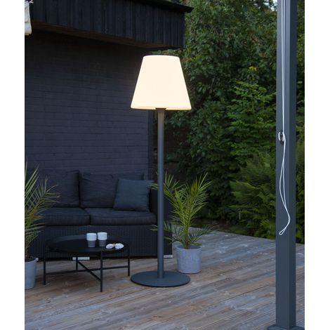 Stehlampe Garden Light Kreta, 187 x 50 cm, Grau, Outdoor, IP65 (1/6)