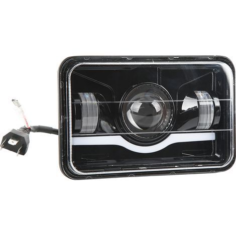 Quadratischer LED-Frontscheinwerfer mit Fern- und Abblendlicht sowie Tagfahrlicht als Ersatz für Jeep Cherokee Limited Sport Utility 2015 (1/5)