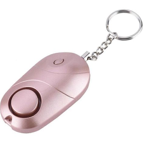 130 dB lauter, von der Polizei zugelassener persönlicher Sicherheitsnotruf mit LED-Taschenlampe (1/5)