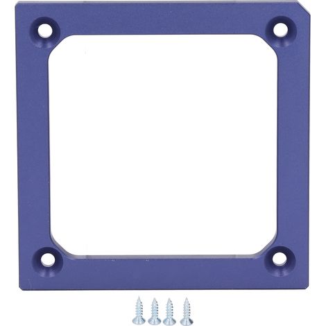 Gabarit d'ouverture pour prise de type 86, en alliage d'aluminium, boîte de sortie monotrou, plaque de marquage des fentes (1/5)