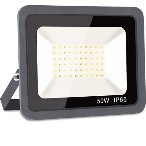 Projecteur LED - 50 W - Étanche IP65 - Pour Éclairage Extérieur Cour Jardin Aire De Jeux - 1 Pièce (1/5)