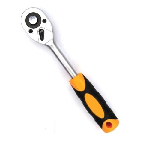 Chiave a cricchetto reversibile attacco 1/4" lunga 170mm Art. 200201