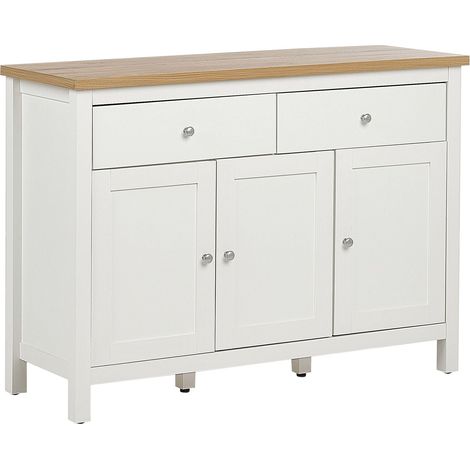 Sideboard mit 3 Türen ATOCA Cremeweiß