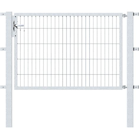 ALBERTS Einzeltor Flexo, feuerverzinkt, lichte BxH1500x1000, PF80x80/1700mm (1/3)