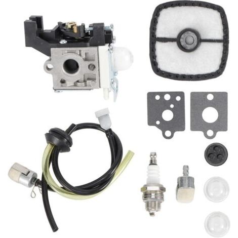 Kit carburateur de qualité supérieure pour débroussailleuse Echo SRM-225 PAS-225 PE225 PPF225 SHC225 SRM225U Installation facile fiable et durable Accessoires complets inclus (1/4)