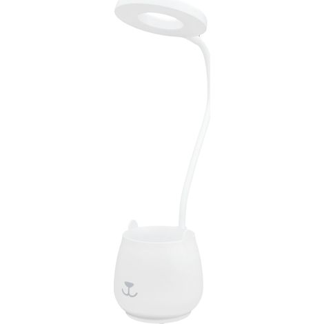 Lampe enfants rechargeable pliable anti-lumière bleue 3 sources lumineuses réglables USB lampe de bureau pour bureau maison (1/5)
