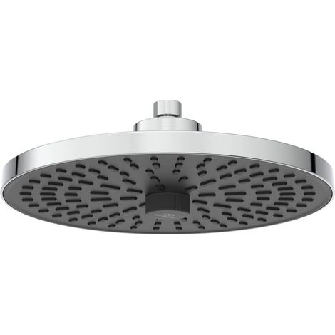 Ideal Standard - Alu+, Soffione tondo a due funzioni per colonne doccia, Diametro 26cm, Cromato (1/3)