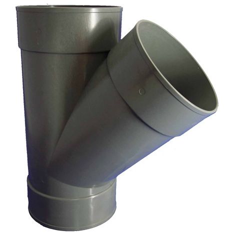 DERIVAZIONE PVC H-H 45 40 MM - 40 MM