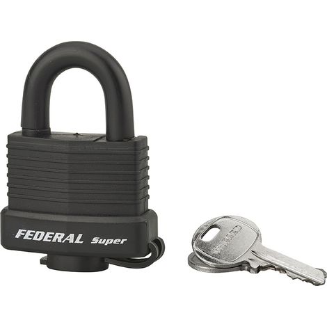 THIRARD - Cadenas à clé Sea Line UNIKEY (achetez-en plusieurs, ouvrez avec la même clé), 40mm, 2 clés - THIRARD (1/5)