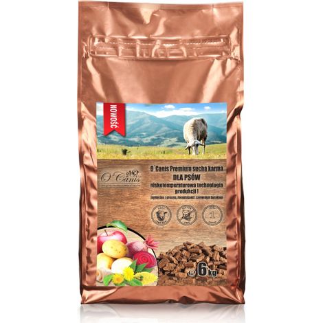 O'Canis Premium Trockenfutter für Hunde mit Lamm, Hirse und Kartoffeln 6 kg