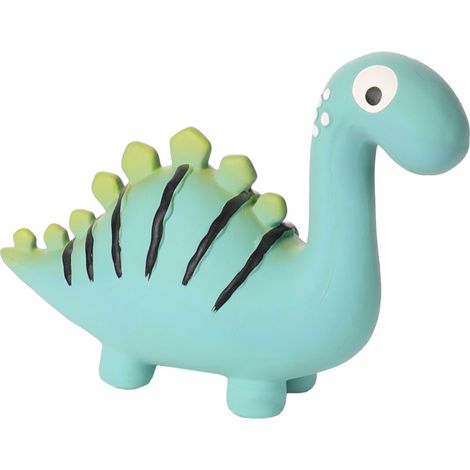 Jouet Dinosaure vert en latex hauteur 13.5 cm pour chien - Flamingo (1/4)