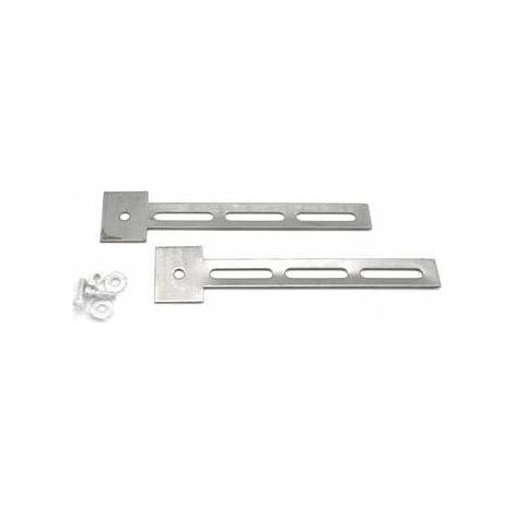 2 PIÈCES DE FIXATION AVEC VIS