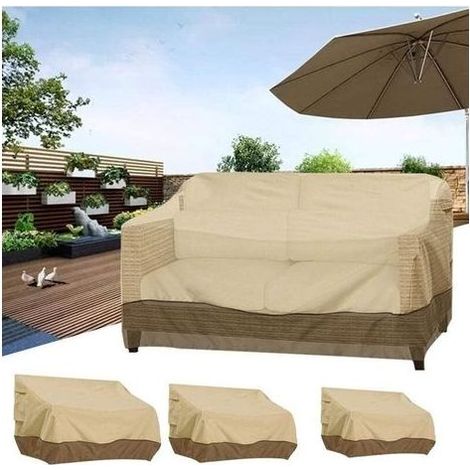 Wasserdichte, UV-beständige Schutzhülle für Gartenmöbel, geeignet für Balkon, Garten und Terrasse, 1 Stück. (1/5)