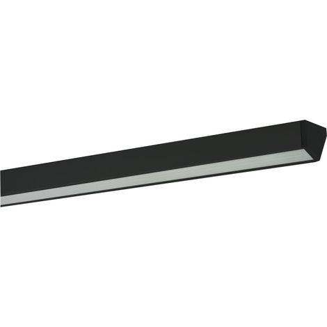 L&S Leuchte Lugano DualColor 450mm Unterbauleuchte aus Aluminium Schwarz (1/5)