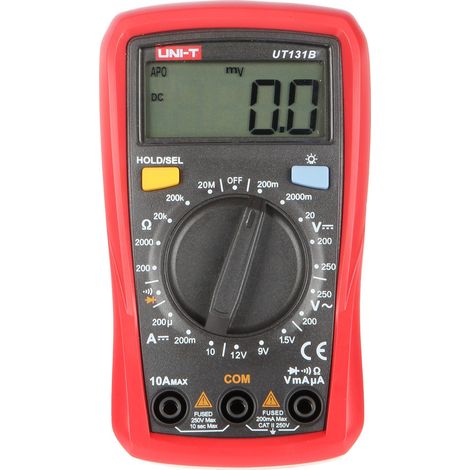 Outil de mesure électronique Unit ut-131b testeur batterie continuité (1/3)