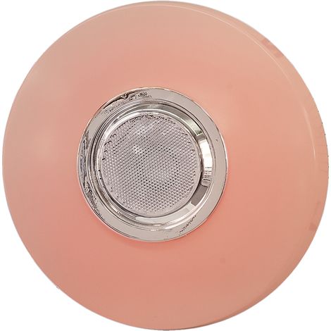 Plafoniera LED, plastica, bianco, 33x8,5x33 cm, Maia (1/5)