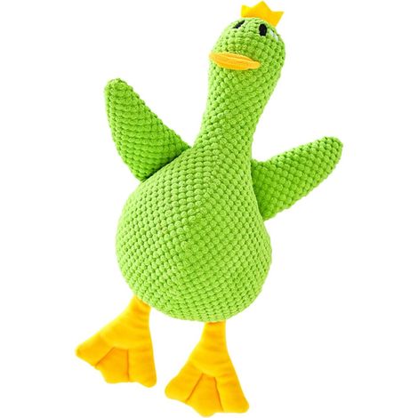 Dog Calming Duck Toy Stuffed Duck Dog Chew Toys,Game Squeaky (1/5)