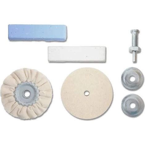 Kit de polissage kwb 485200 compatible perceuses filaires et sans fil