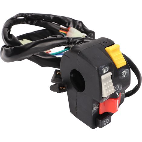 Commutateur de guidon de moto 35020 HN1 000, boutons colorés, remplacement pour VTT TRX400EX Sportrax 400 1999‑2004 (1/5)