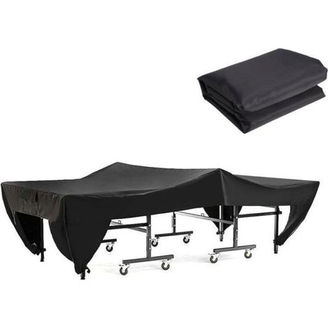 Housse Table Ping-Pong, Housse De Table De Tennis De Table, ImperméAble, Contre Neige Pluie UV pour Intérieur Et Extérieur (1/5)