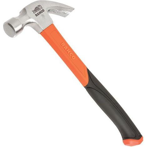 Bahco 428 Curved Fibreglass Claw Hammer 454g (16oz) BAH42816F (1/3)