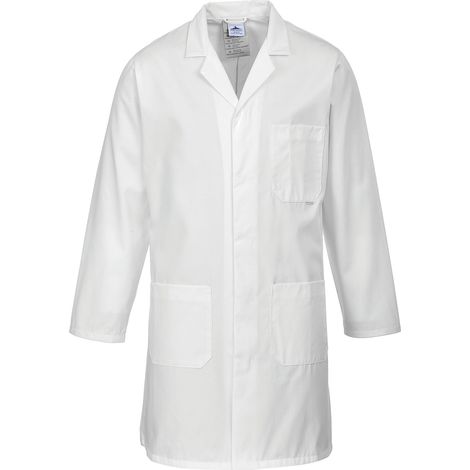 Blouse Standard Blanche Xs Portwest Vêtement De Travail Hygiénique Et Confortable - Portwest