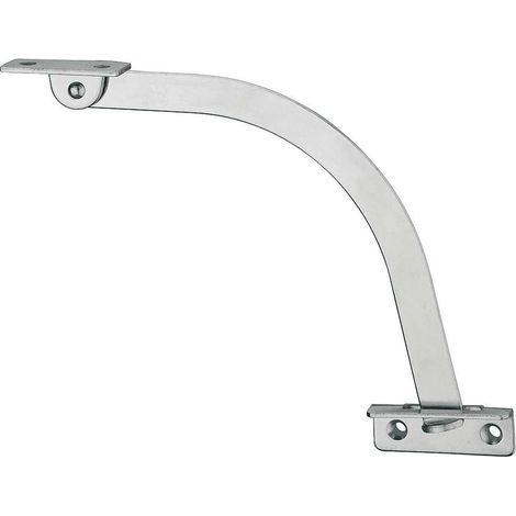 Cyclingcolors – Limiteur d'ouverture de porte 150mm – Compas de retenue en acier nickelé à visser – Pour portes s'ouvrant à gauche – Installation rapide