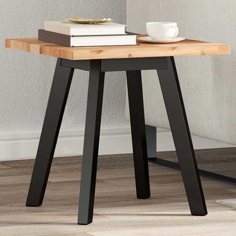Dessus de table Dessus de bureau Plateau de table carré 40x40x2 cm bois massif d'acacia (1/5)