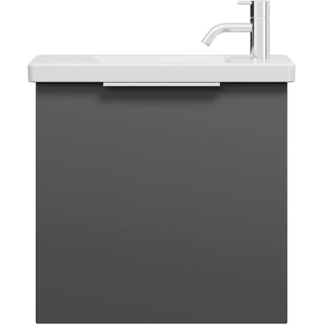 burgbad Eqio lavabo en céramique avec meuble sous-lavabo,