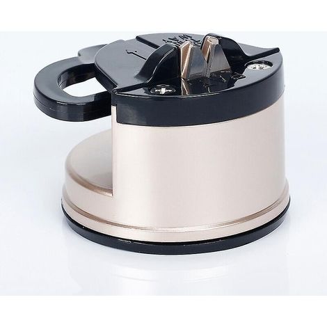 (argent) Aiguiseur De Couteaux, Aiguiseur De Couteaux De Cuisine De Poche Pour Couteaux Fixes Et Dentels, Outil D'afftage En 3 Tapes Aide  Rparer (1/5)