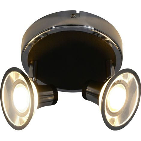 Naeve NEAPEL Plafonnier double à LED chromé 3000 K (1/3)