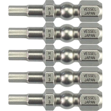 Embout De Vissage Impact Ball 30Mm H3 Boite De 5 Vessel