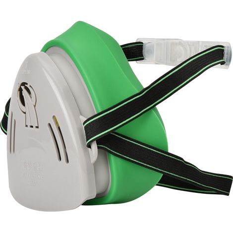 Reusable half-mask, protection against dust, particles, pollen, lead paint, widely used in painting, decorating, carpentry, welding, cutting (1/5)