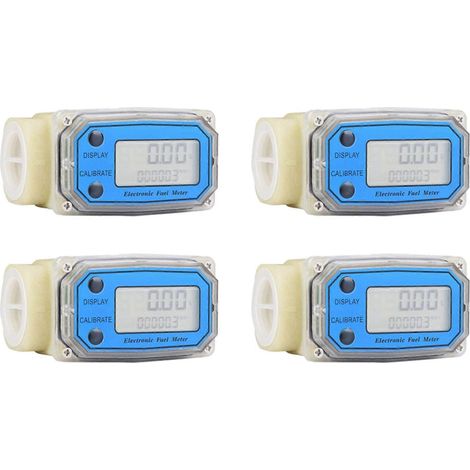 mini débitmètres numériques à turbine pour carburant, produits chimiques, eau et liquides de mer (1/5)
