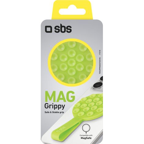 Supporto per smartphone MagSafe con ventosa - verde (1/2)