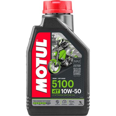 Aceite MOTUL 5100 15W50 MA2 1L TECHNOSYNTHESE ÉSTER