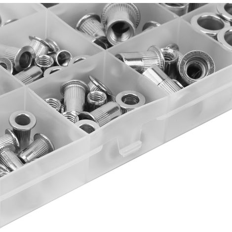 150 écrous à sertir en acier inoxydable, combinaison M3/M4/M5/M6/M8 (1/5)