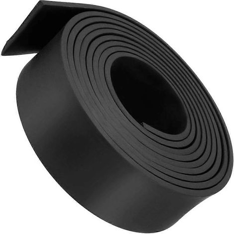 【YD】Vollgummi-Rechteckdichtungsstreifen, 50 mm breit, 5 mm dick, 3 m lang, schwarz (50 mm x 5 mm x 3 m) (1/2)