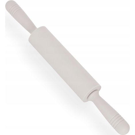KADAX Silikon Teigrolle mit Antihaftschicht, Teigroller, Creme