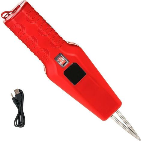 Bardusch-Défroisseur électrique portable léger en ABS alimenté par USB Outil de cuisine sûr pour un usage domestique (1/5)